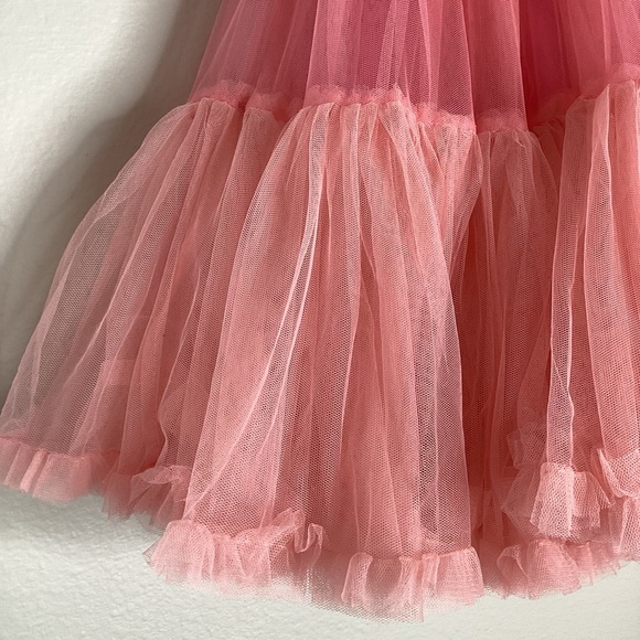 CLOUDNINE Paris Pink Ombré Three Tier Tulle Circle Skirt L - Picture 5 of 8